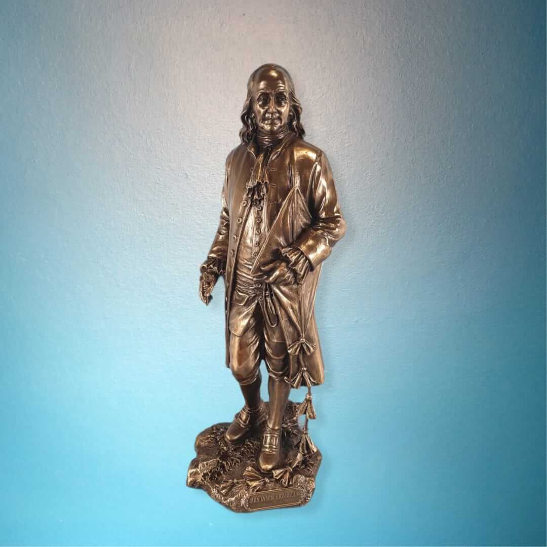 Benjamin Franklin Erfinder und Staatsmann 29 cm