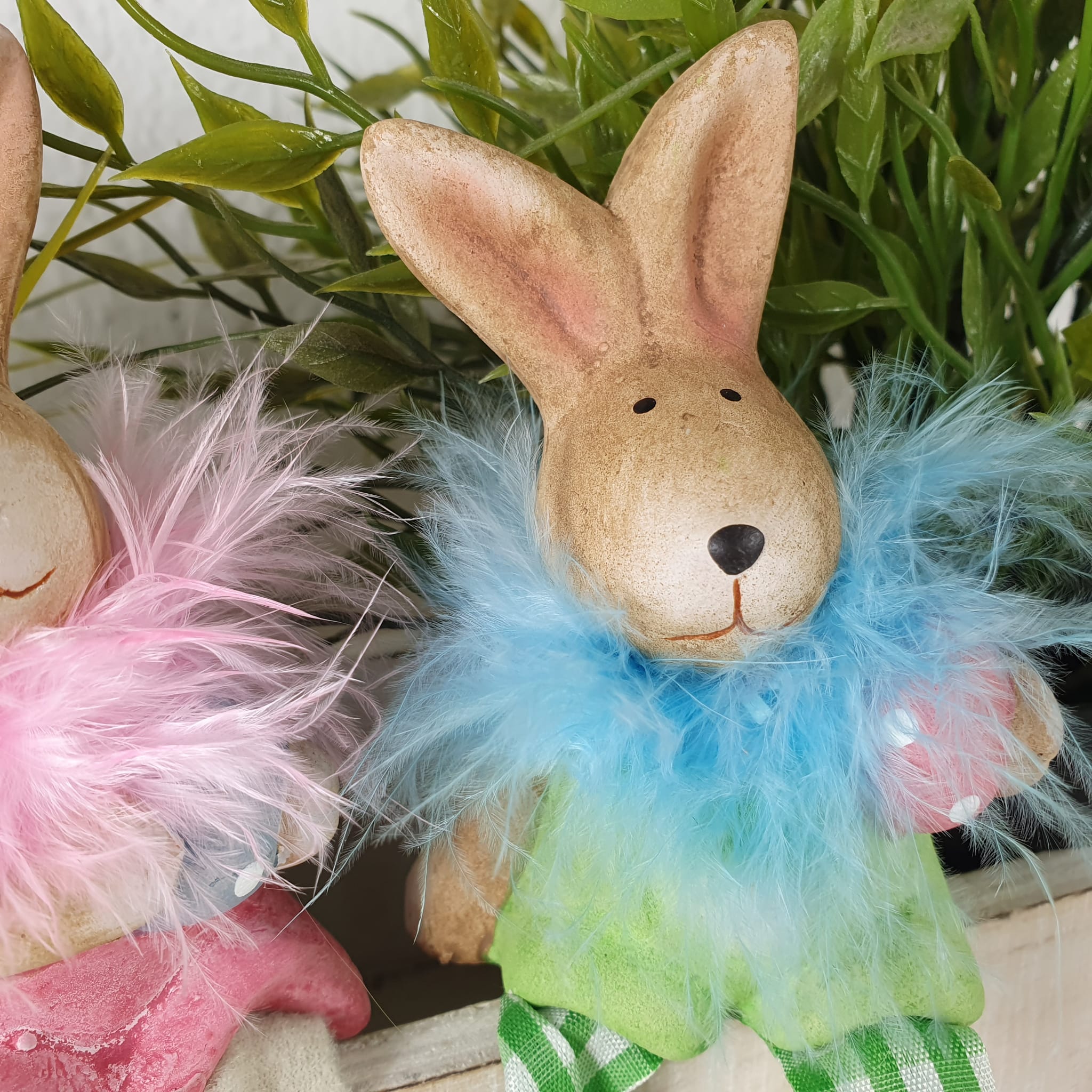 Hasen Kantensitzer als Dekofigur von Aspinaworld