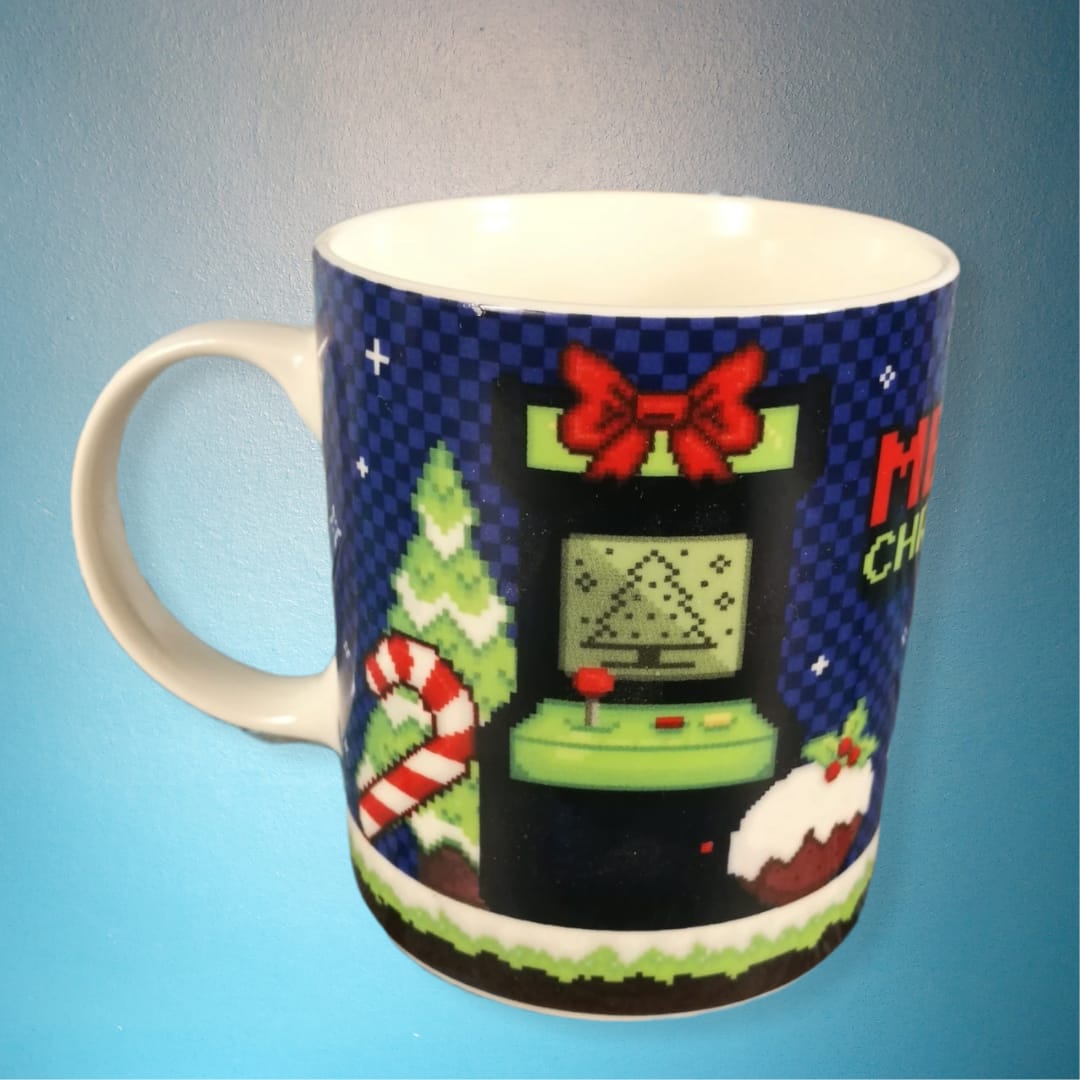 Merry Christmas Game Over Weihnachts Tasse 300 ml