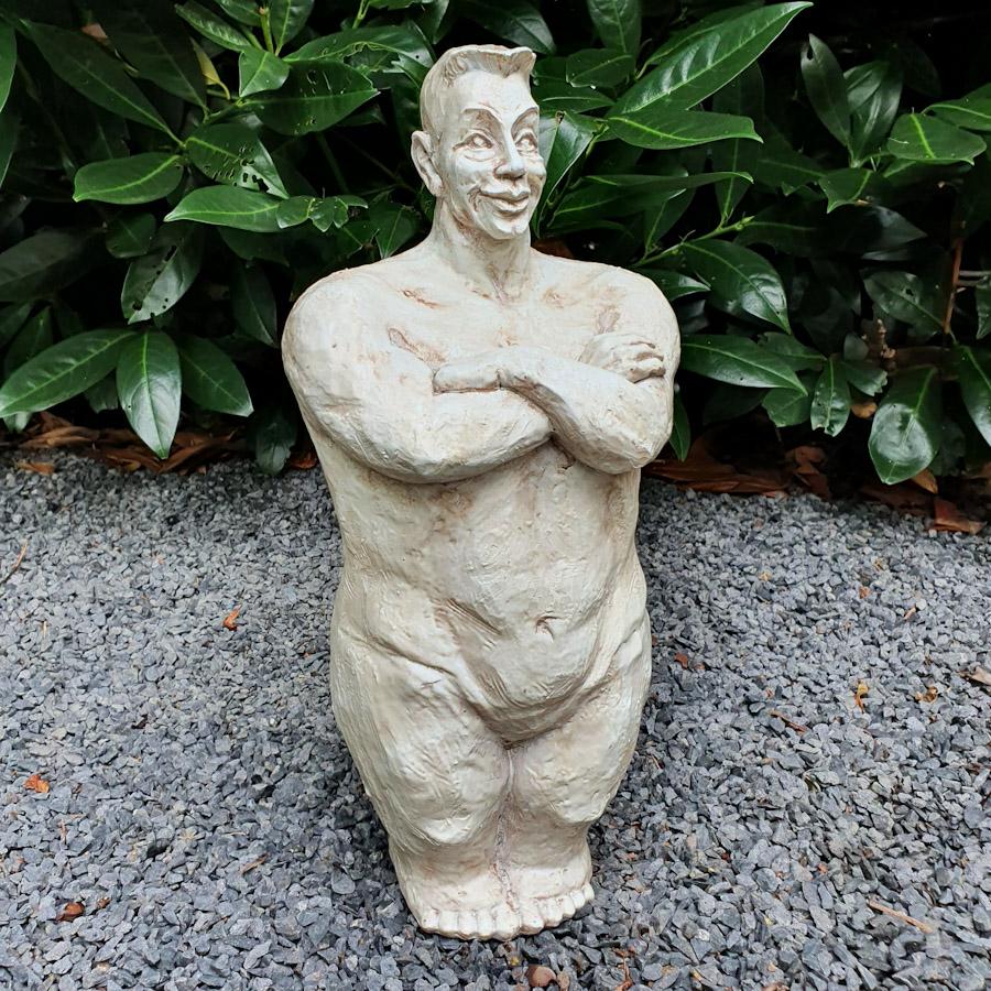 Gartenfigur Mann Figur 30 cm