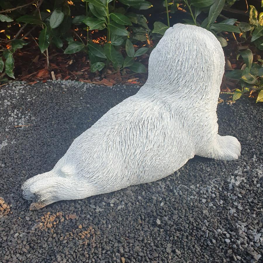 Gartenfigur Robben Figur 29 cm