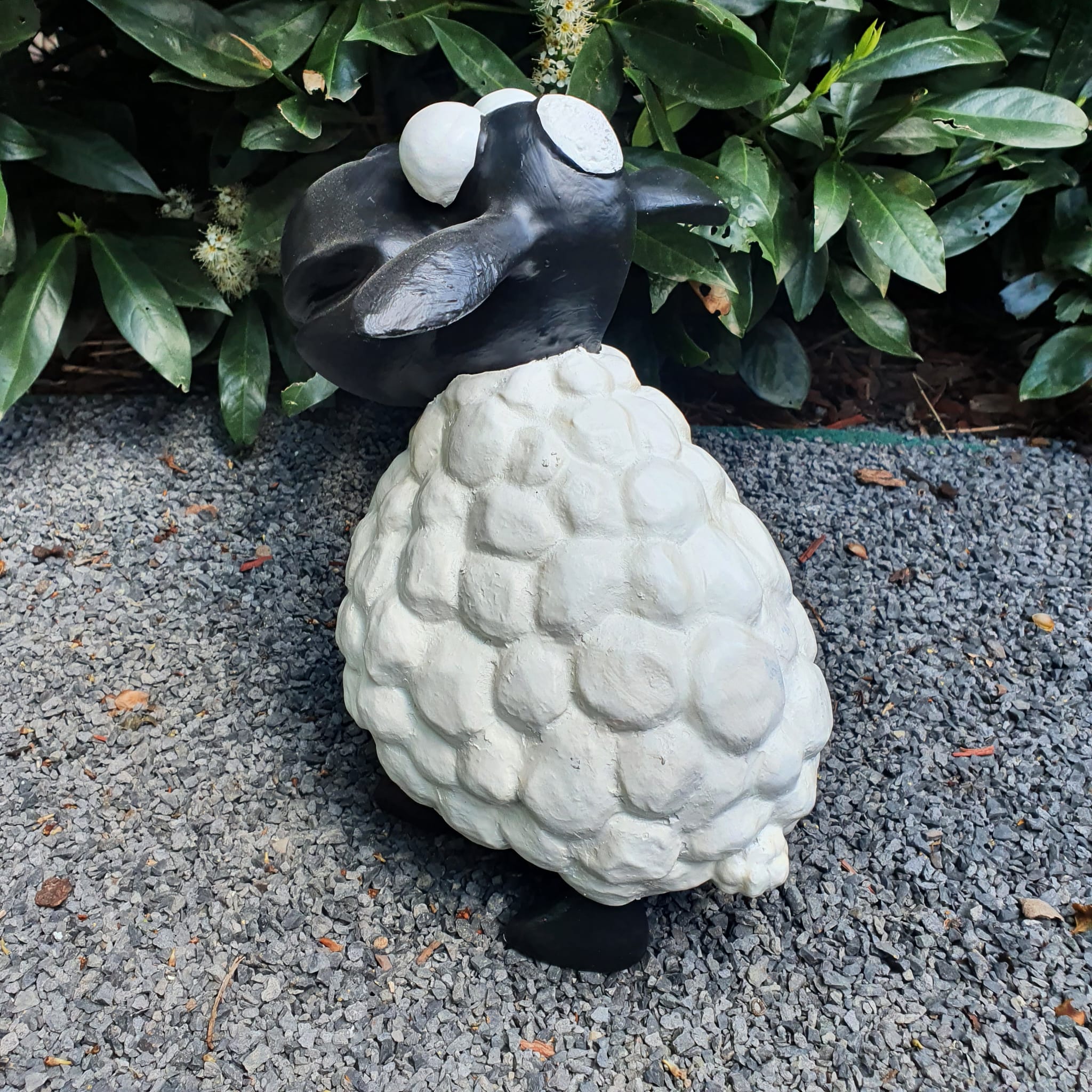 Gartenfigur Schaf Molly Figur steht 30 cm