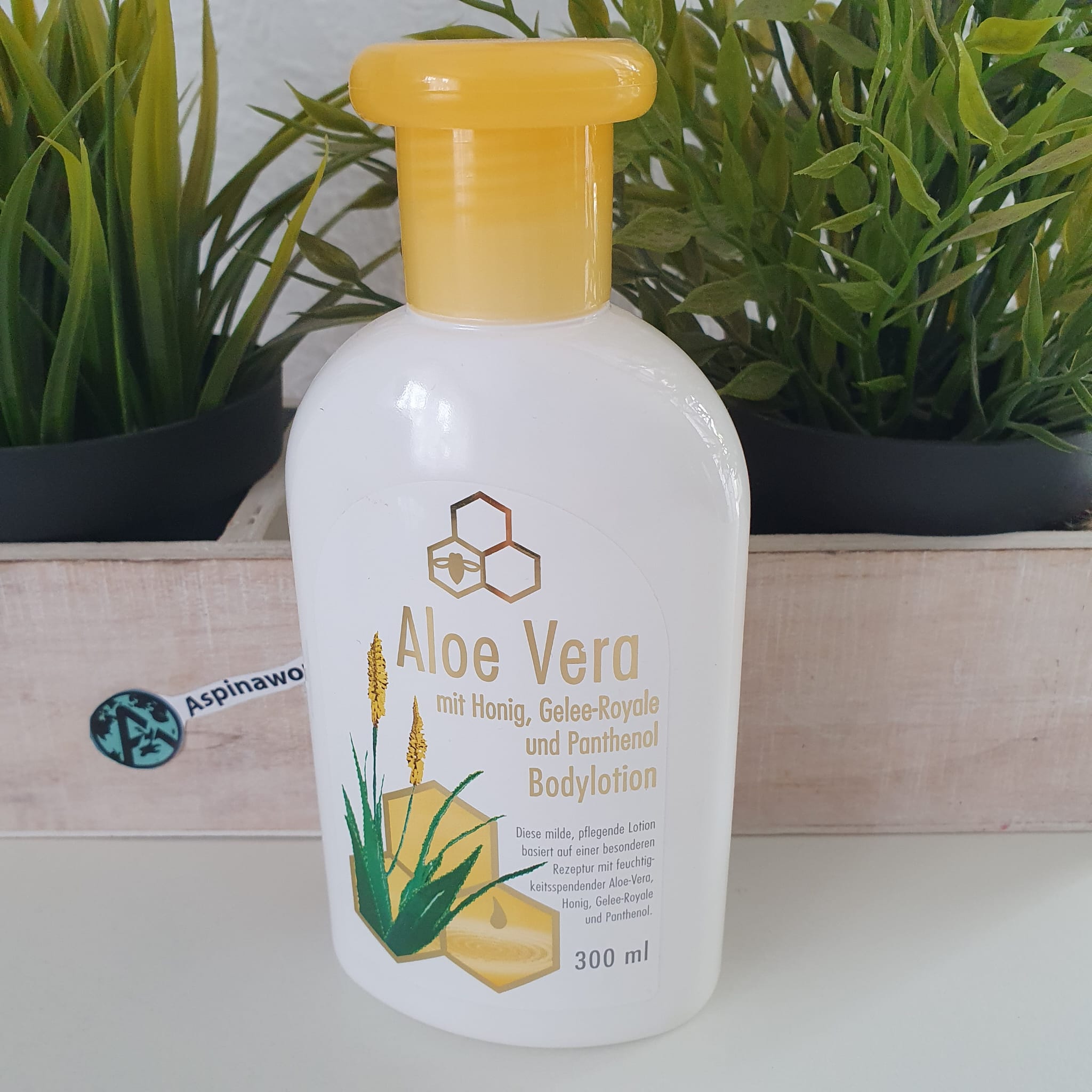 Honig Aloe Vera Lotion 300 ml für empfindliche Haut 