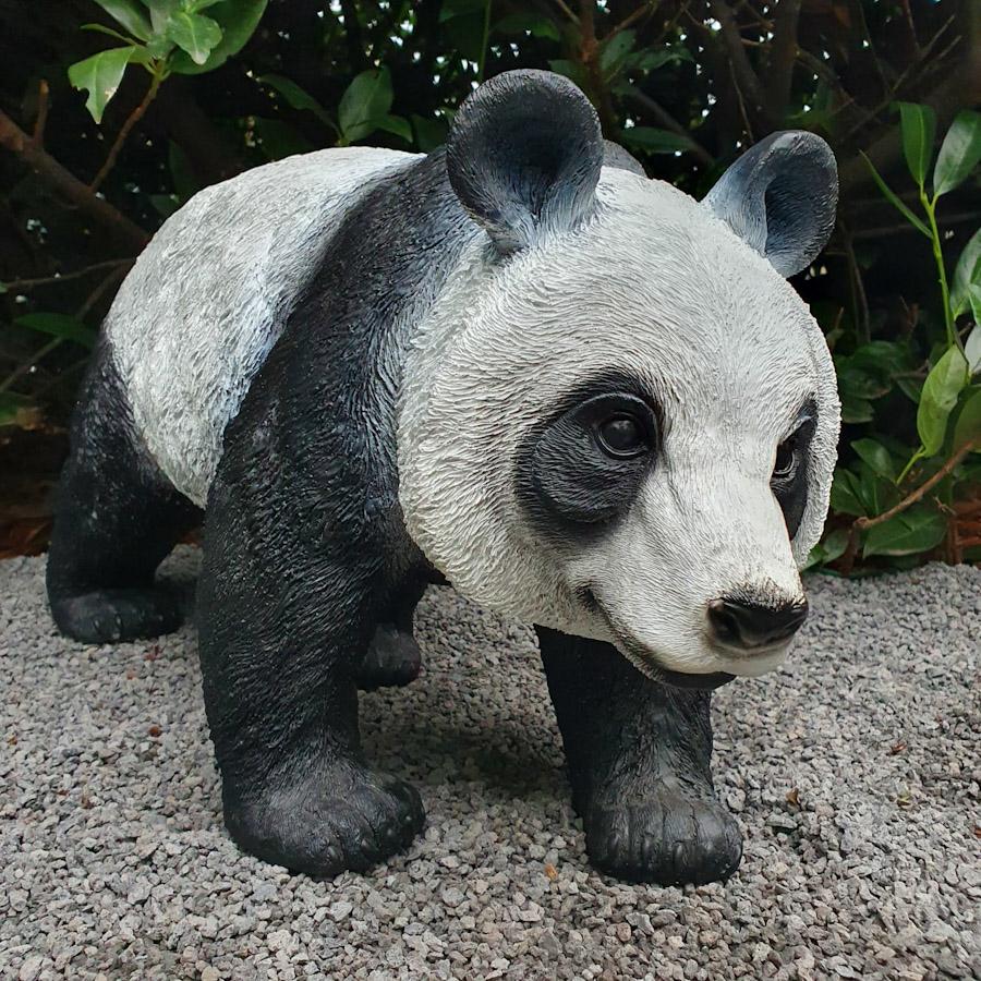 Panda Stehend als Gartenfigur