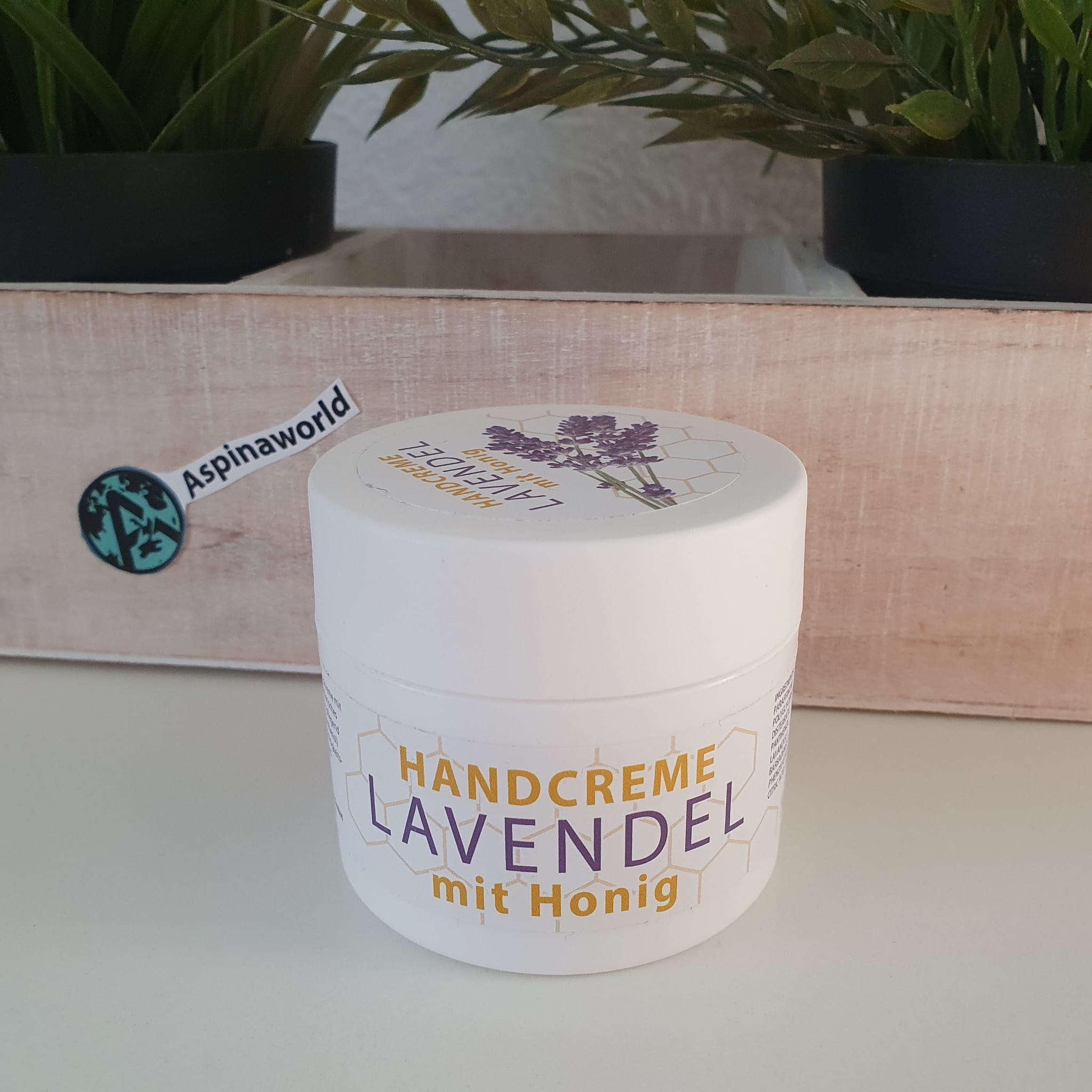 Handcreme Lavendel mit Honig 100 ml schnell einziehend