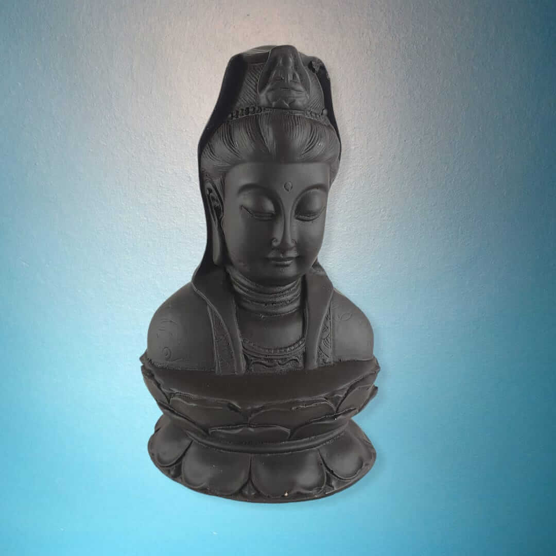 Buddha Figuren Guanyin Kopf 12 cm