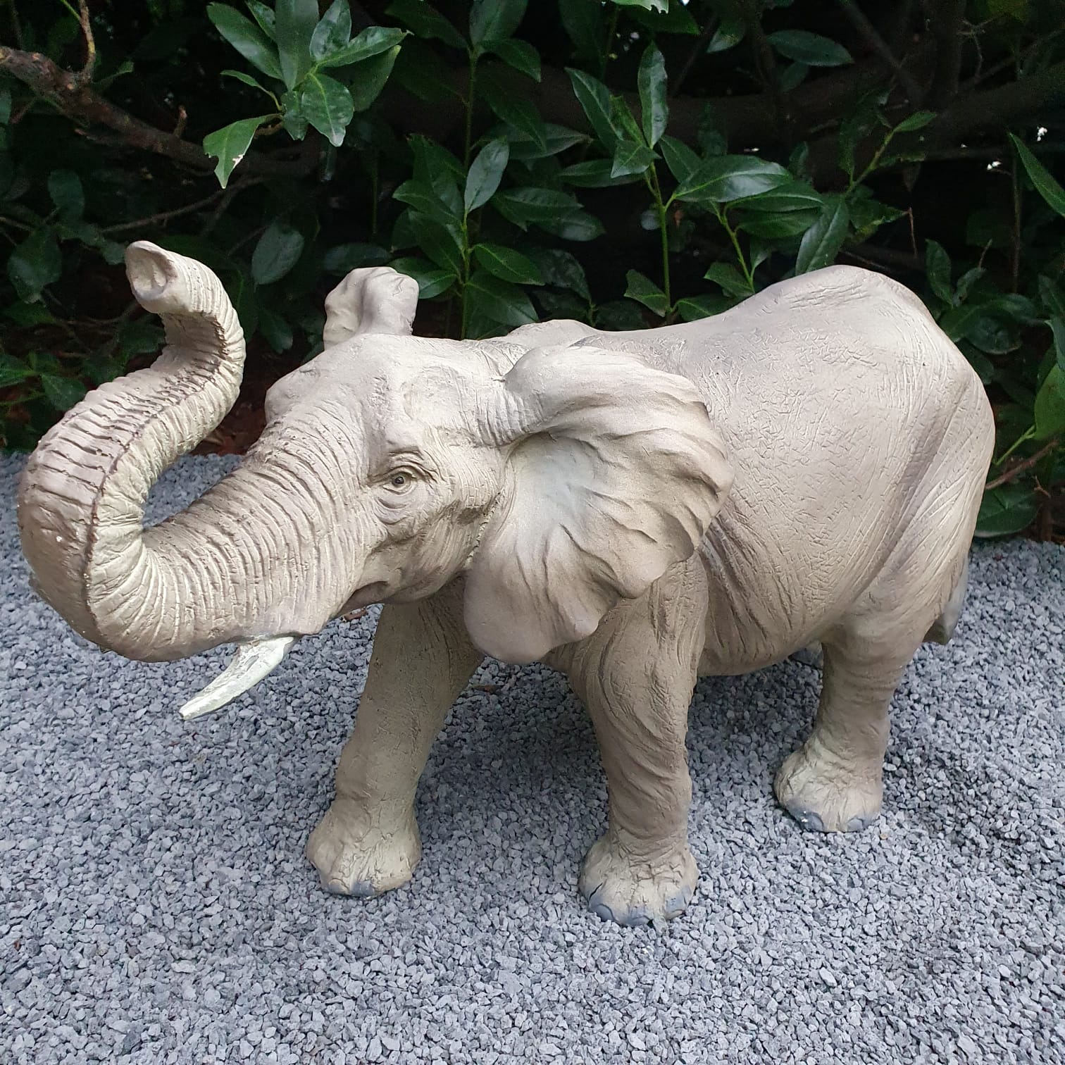Gartenfigur Elefanten Figur 41 cm