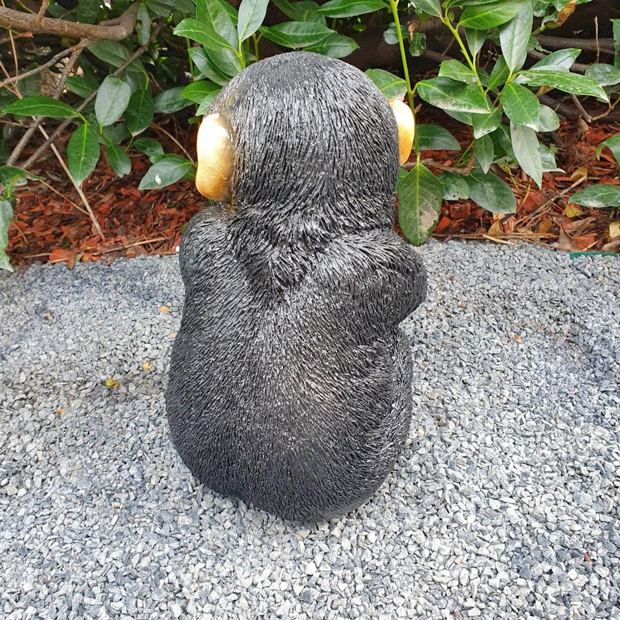 Gartenfigur Affen Baby Figur 31 cm