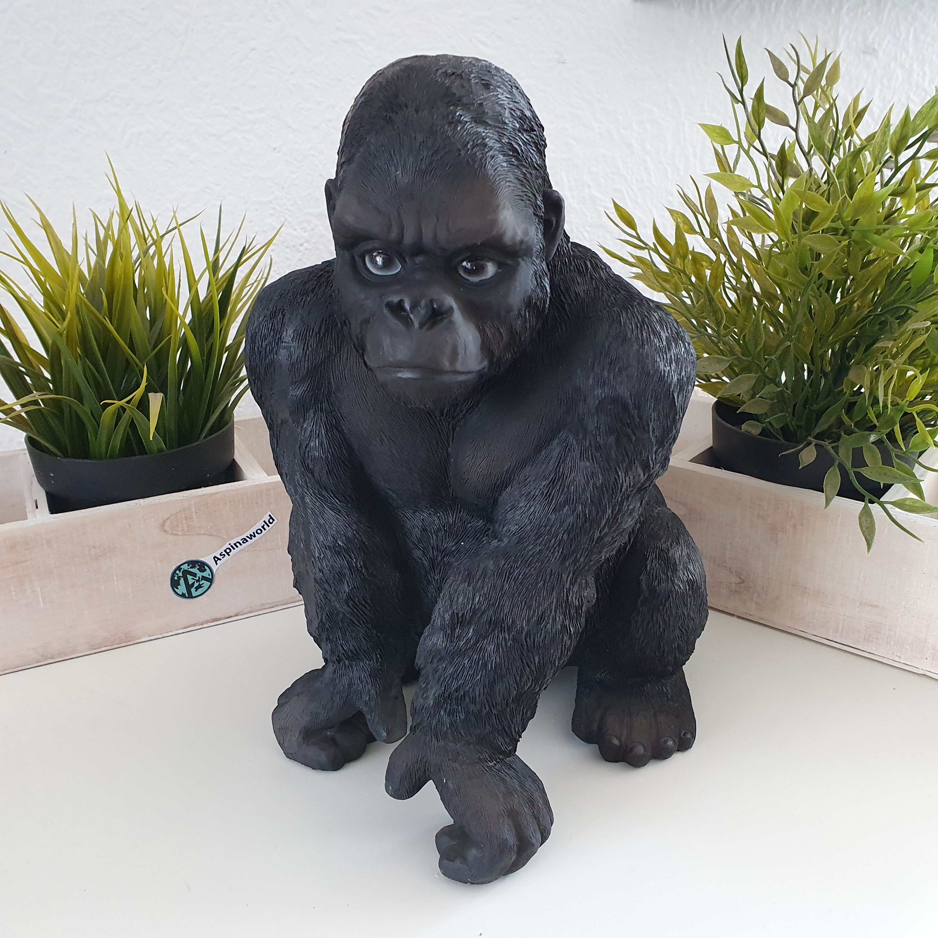 Gorilla Figur Silberrücken  26 cm