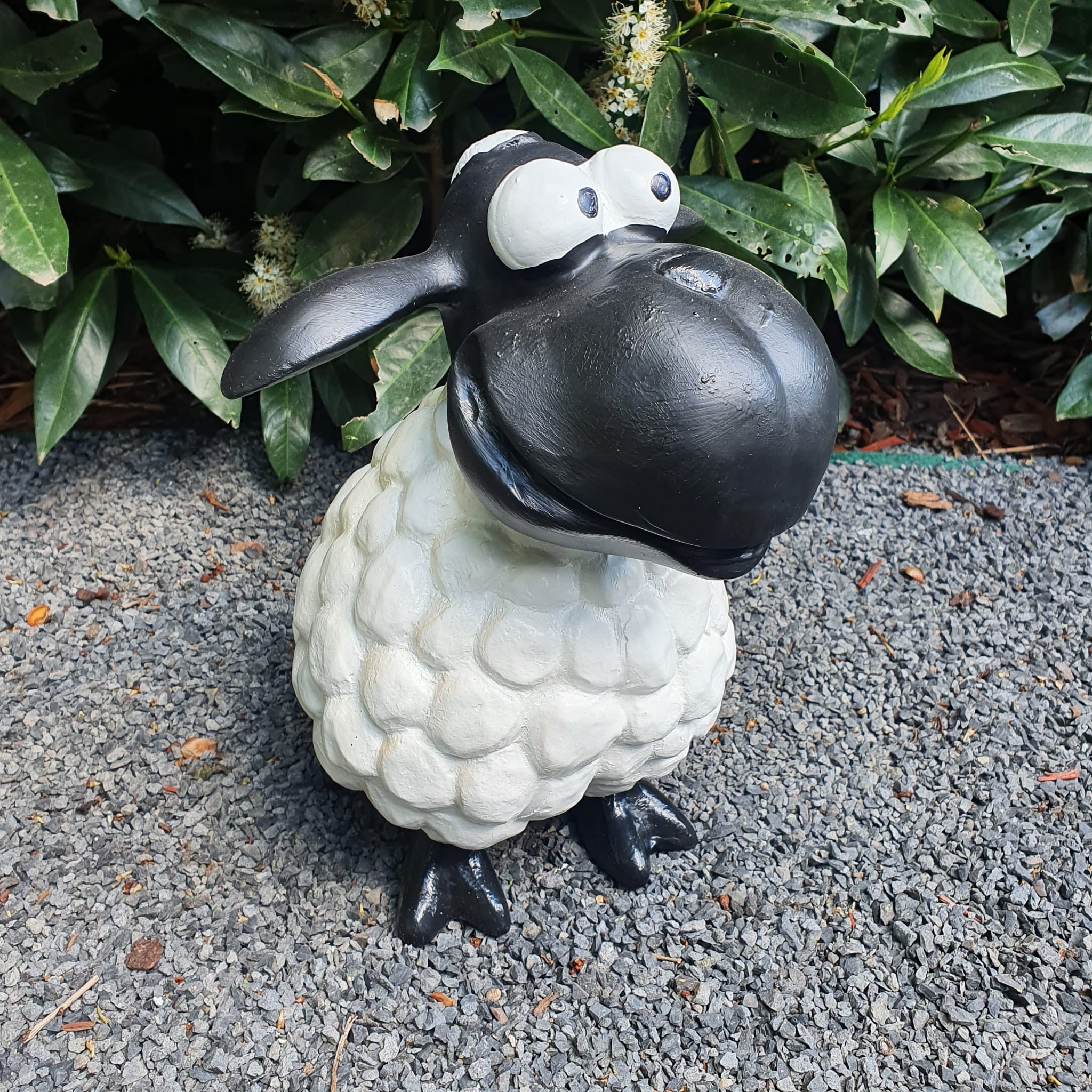 Gartenfigur Schaf Molly Figur steht 30 cm