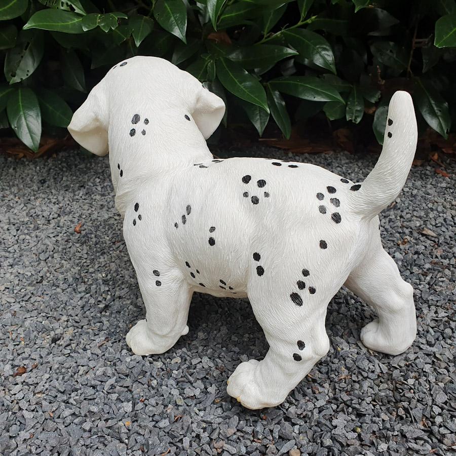 Gartenfigur stehende Dalmatiner Figur 24 cm
