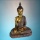 Große Thai Buddha Figur gold 39 cm